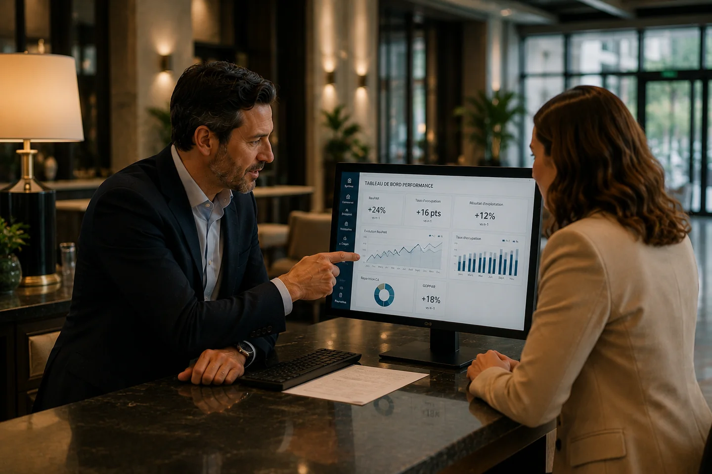 Analyse commerciale et Revenue Management d'un établissement hôtelier